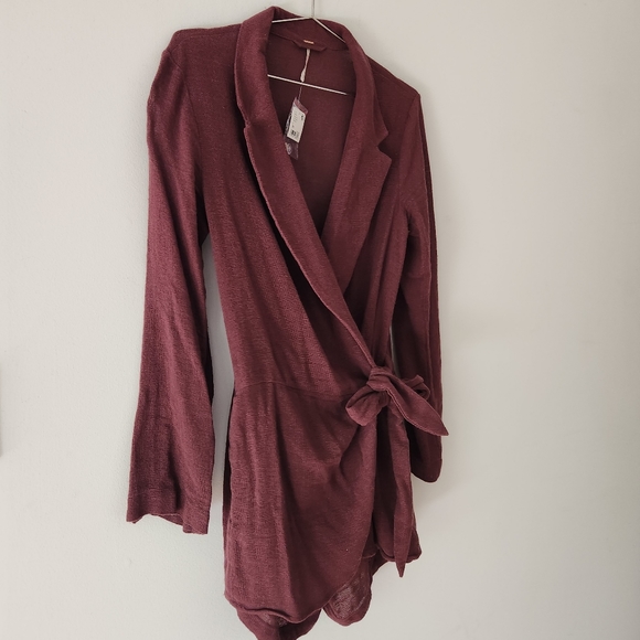 Free People Lead On Blazer Skort Romper - Picture 6 of 8